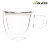 China Factory Supplier Wholesale Transparent Borosilicate Water Glass With Handle 