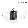 New Product Stainless Steel Teapot with Strainer Glass Teapot with Infuser 
