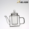  600ml Small Pyrex Glass Teapot with Strainer Flower Pot Tea Pot with Infuser