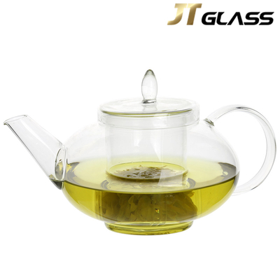 Filter Heat-resistant Household Glass Kettle Flower Teapot Set Glass Teapot High Temperature Thickening Teapot 