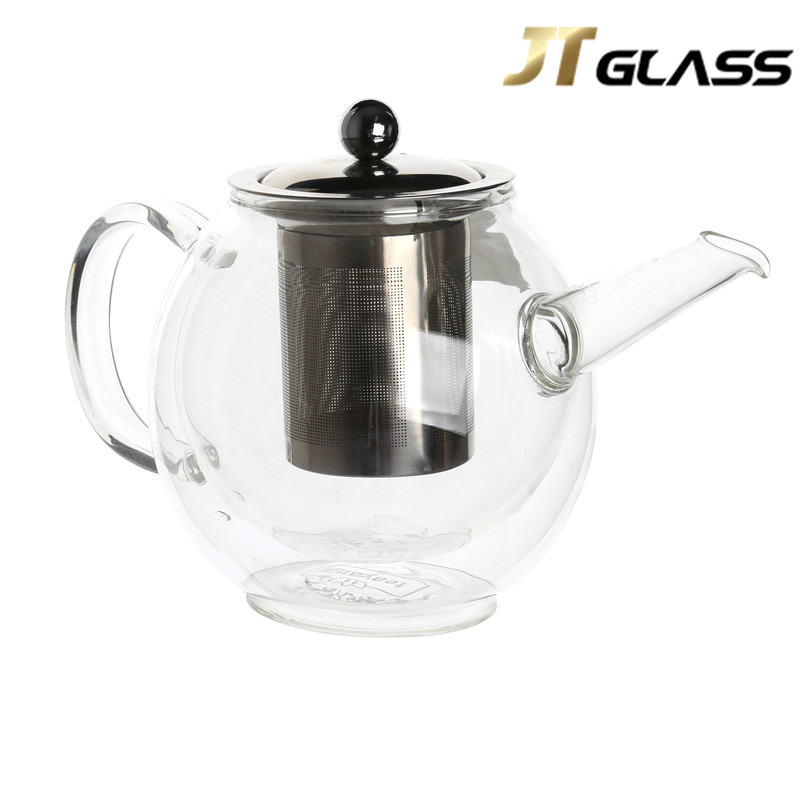 Wholesale Promotional Borosilicate Double Wall GlassTeapot 