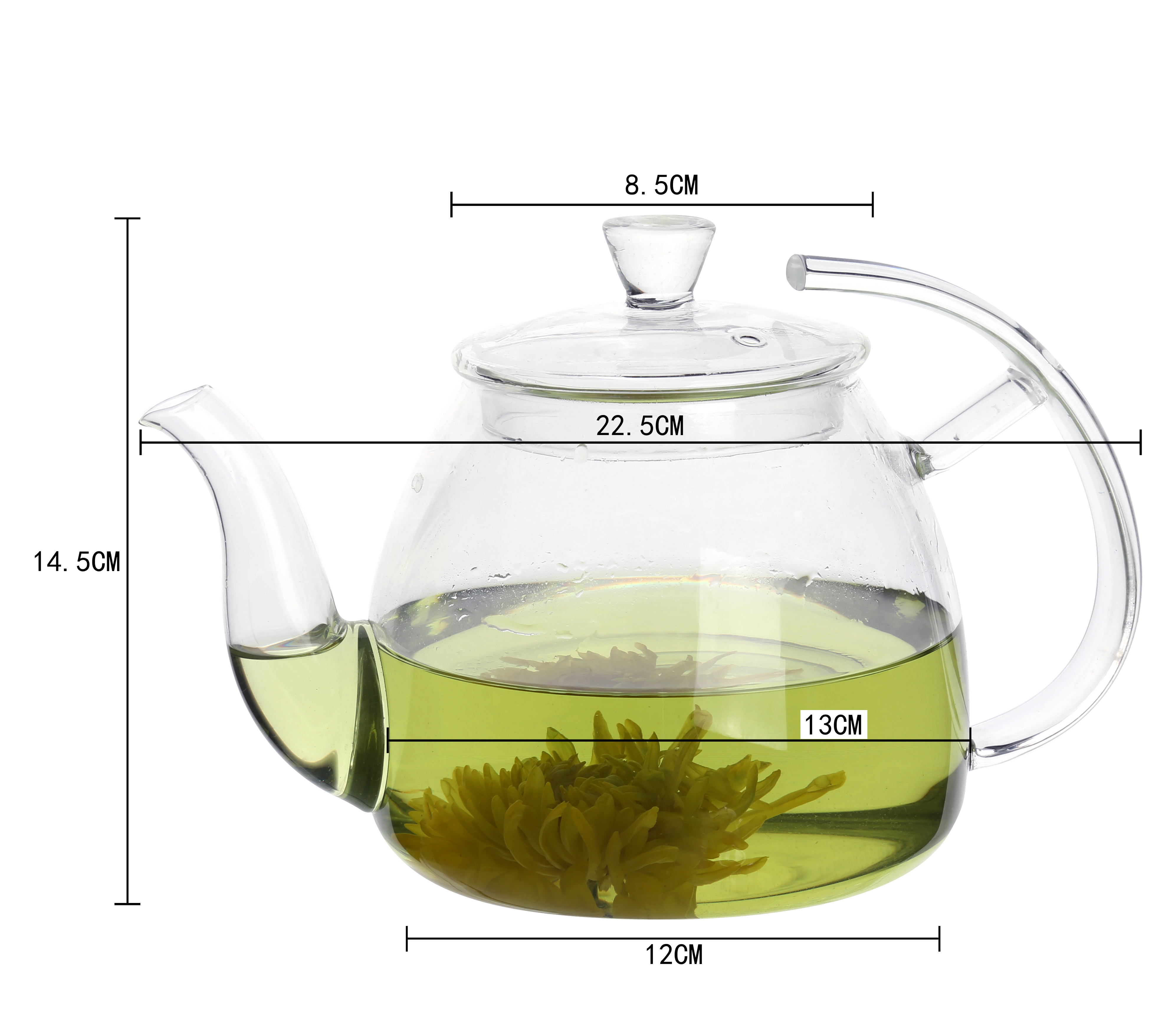 Hot Sale & High Quality Tea for One Teapot Porcelain Tea Set With Stable Function