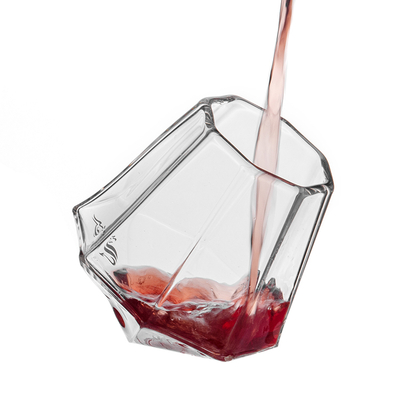 Custom Stemless Red / White / Whiskey Decorative Unique Fancy Wine Glass Cup / Mug