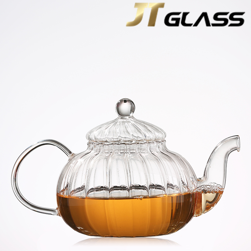 Factory Direct Supply Recycled Thickened Heat-resistant Health Glass Tea Pot for Home