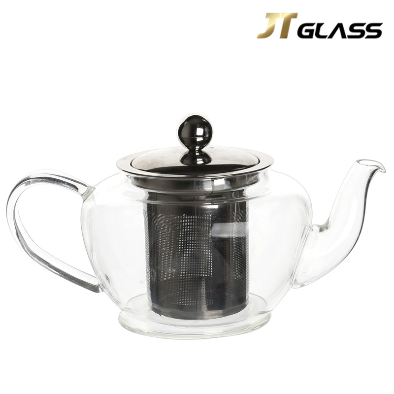 Large Teapot with Strainer Glass Tea Pot Set personalized coffee pot 