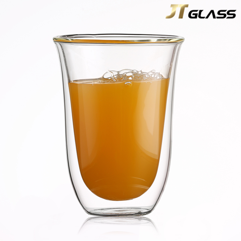 Wholesale High Borosilicate Double Wall Heat-resistant Glass Cup