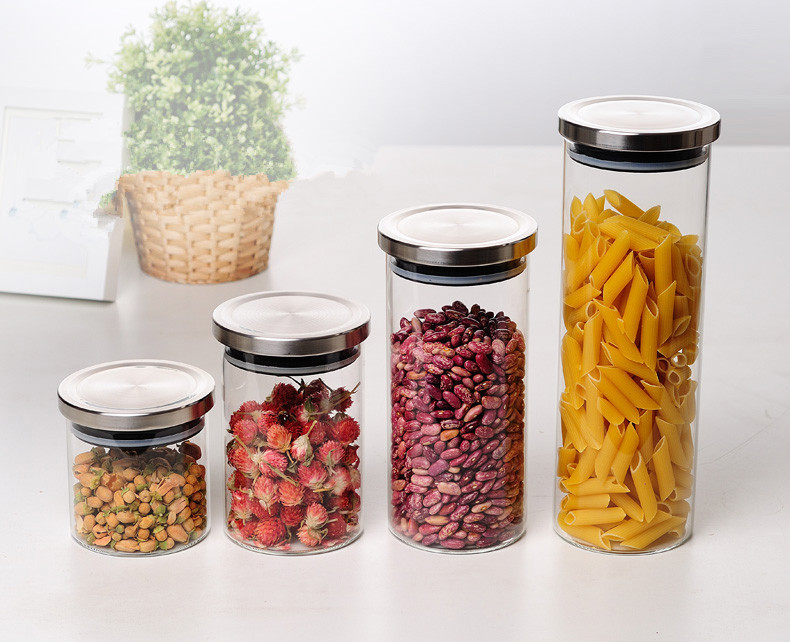 Storage Jar with Lid Food Safe