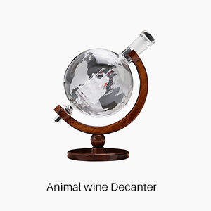 Animal wine Decanter