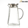 Home Hammering Heat Resistant High Temperature Glass Water Kettles 